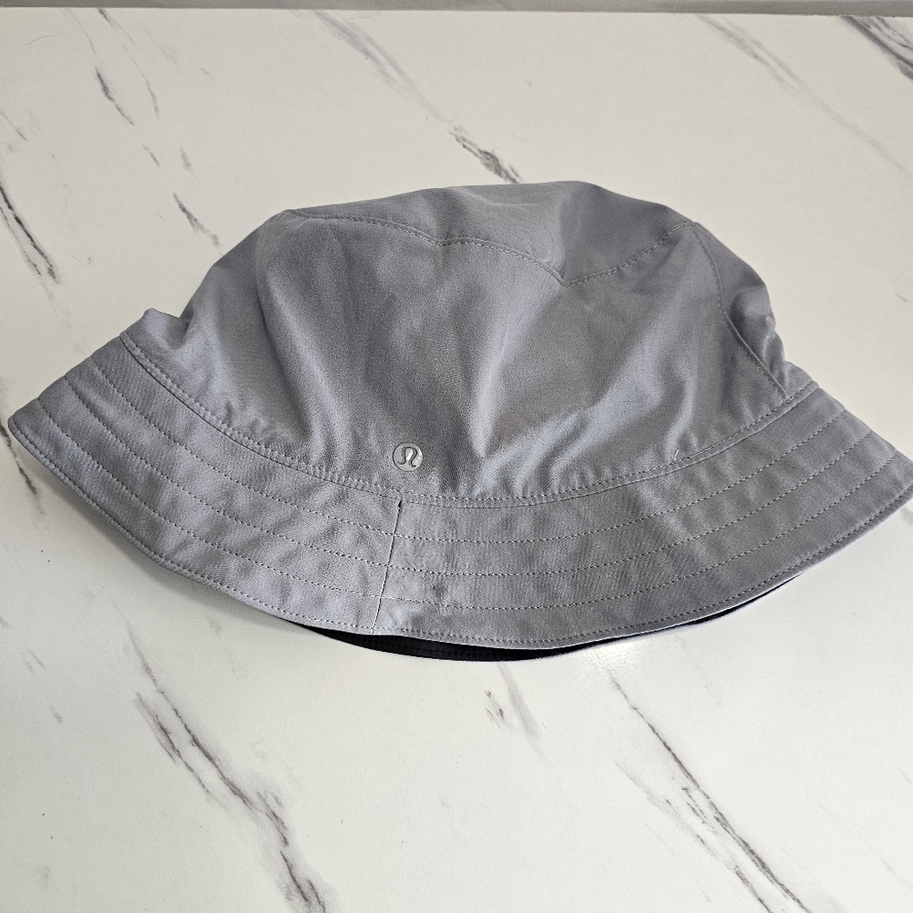 Women's Lululemon Athletica Black Camo Reversible Bucket Hat